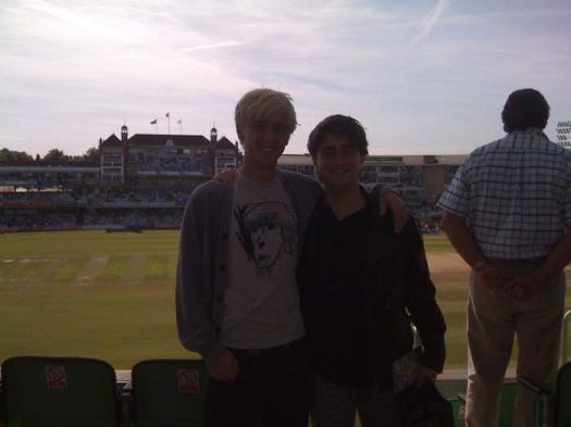 Tom with Dan
Cricket match 8/23/2009
