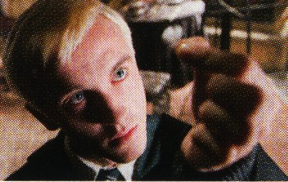 Tom Felton as Draco Malfoy in Harry Potter and the Half-Blood Prince.
