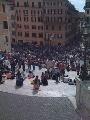 View from the Spanish Steps
Rome, Italy
