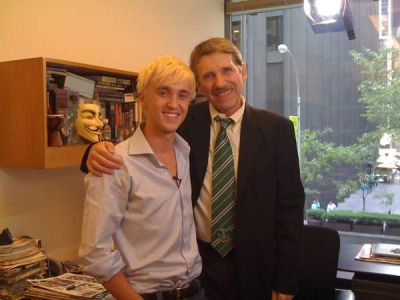 with Peter Travers of Rolling Stone
