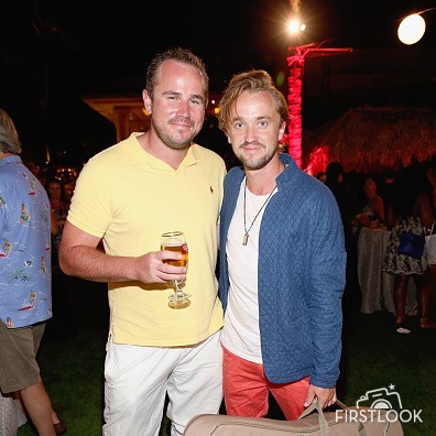 Tom with his brother Ashley
credit: Jonathan Leibson â€“ Getty Images
